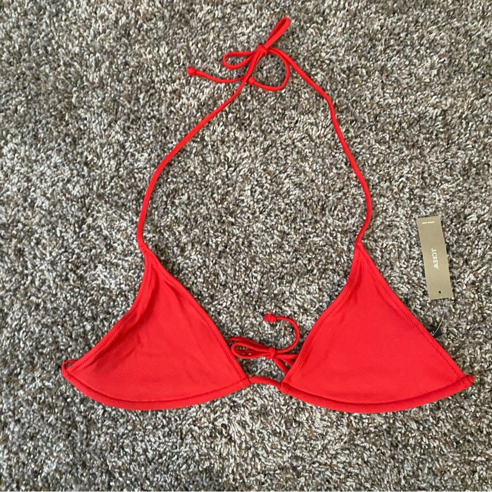 J. Crew Perfect string bikini top